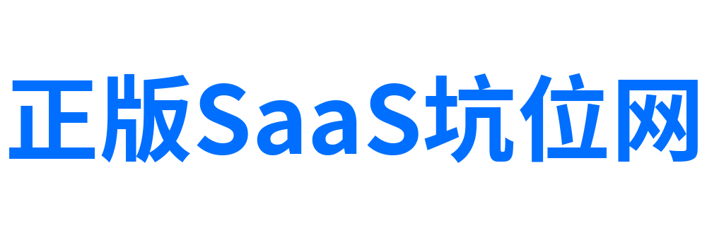 正版SaaS坑位网